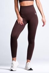 Legginsy bezszwowe damskie prążkowane Sunset. Niebieskie legginsy damskie Make Us Strong, m, bez wzorów, z materiału. Za 149.99 zł.