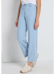 CIMARRON Dżinsy - Regular fit - w kolorze błękitnym rozmiar: W29. Niebieskie jeansy damskie Cimarron. Za 175.67 zł.
