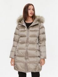Bomboogie Płaszcz zimowy CW 093P T DLC3 Beżowy Regular Fit. Brązowe kurtki damskie Bomboogie, na zimę, bez wzorów, z syntetyku, bez kaptura. Za 1,849.00 zł.