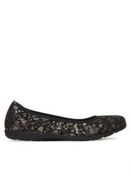Caprice Baleriny 9-22150-42 Czarny. Czarne balerinki damskie Caprice, bez wzorów, ze skóry. Za 192.99 zł.