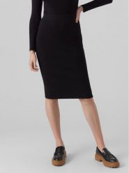 Vero Moda Spódnica ołówkowa 10290677 Czarny Slim Fit. Czarne spódnice damskie Vero Moda, s, bez wzorów, z syntetyku. Za 149.99 zł.