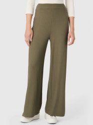 Les Lunes Spodnie "Michelle" w kolorze khaki rozmiar: XL. Brązowe spodnie materiałowe damskie Les Lunes, bez wzorów, z materiału. Za 217.99 zł.