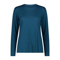 Koszulka damska turystyczna CMP 34N0886. Niebieskie koszulki sportowe damskie CMP, l, bez wzorów, bez ramiączek. Za 241.50 zł.