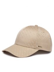 BOSS Czapka z daszkiem Ari-M 50544410 Beżowy. Brązowe czapki z daszkiem damskie Boss, bez wzorów, z poliesteru. Za 299.99 zł.