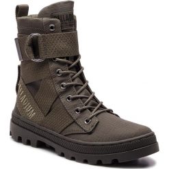 Trapery PALLADIUM - Pallabosse Tact St Tx 95946-345-M Vetiver/Olive Night. Zielone trapery damskie Palladium, z materiału. W wyprzedaży za 309.00 zł.