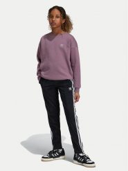 Adidas Spodnie dresowe adicolor SST IY9793 Czarny Regular Fit. Czarne spodnie dresowe dziewczęce Adidas, bez wzorów, z dresówki. Za 139.99 zł.