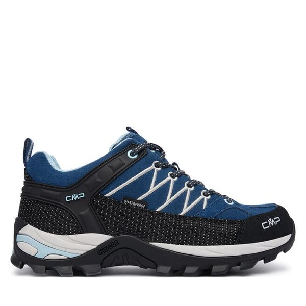 Trekkingi CMP. Niebieskie obuwie trekkingowe damskie CMP, bez zapięcia. Za 479.99 zł.