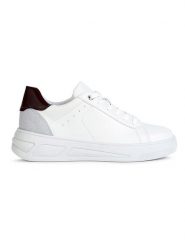 Geox Sneakersy "Ljuba" w kolorze białym rozmiar: 38. Białe obuwie sportowe damskie Geox, bez zapięcia. Za 250.35 zł.