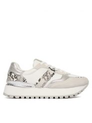 Just Cavalli Sneakersy 80RA3SJ2 ZSE68 Szary. Szare obuwie sportowe damskie Just Cavalli, ze skóry, bez zapięcia. Za 759.99 zł.