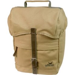 Pojedyncza Torba Rowerowa Canvas Travel 20 Litrów 30 X 37 X 17 Cm - Camel. Brązowe torby podróżne GREENLANDS, bez wzorów, z materiału, duże. Za 250.25 zł.