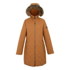 Parka Damska Ocieplana Fritha III. Brązowe parki damskie Regatta, s, bez kaptura. Za 144.99 zł.