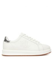 LAUREN RALPH LAUREN Sneakersy Ainsley Sk Ltl 802974379001 Biały. Białe obuwie sportowe damskie Lauren Ralph Lauren, ze skóry, bez zapięcia. Za 449.99 zł.
