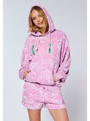 Chiemsee Bluza w kolorze jasnoróżowym rozmiar: S. Różowe bluzy damskie Chiemsee, s, bez wzorów, z bawełny, z kapturem. Za 179.95 zł.