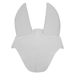 Czapka z muchą dla koni Equestro Silence. Białe czapki damskie EQUESTRO, bez wzorów. Za 155.23 zł.