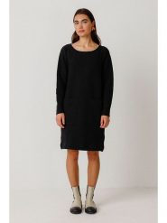 SKFK Sukienka "Iren" w kolorze czarnym rozmiar: 40. Czarne sukienki damskie SKFK, bez wzorów, z bawełny, bez ramiączek. Za 274.99 zł.