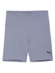 Puma Szorty sportowe "TAD Essentials" w kolorze fioletowym rozmiar: M. Różowe spodenki sportowe damskie Puma, m, bez wzorów, z materiału, outdoorowe. Za 114.95 zł.