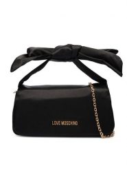 LOVE MOSCHINO Torebka JC4062PP1OLV0000 Czarny. Czarne torebki wieczorowe damskie Love Moschino, bez wzorów, z materiału, bez dodatków. Za 729.99 zł.