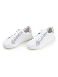 Anna Morellini Skórzane sneakersy "Raffana" w kolorze białym rozmiar: 40. Białe obuwie sportowe damskie Anna Morellini, bez zapięcia. Za 421.67 zł.