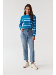 TATUUM Sweter w kolorze niebieskim rozmiar: S. Niebieskie swetry klasyczne damskie TATUUM, s, bez kołnierzyka. Za 117.73 zł.