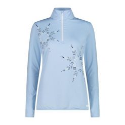Golf damska turystyczne CMP 34L4246. Niebieskie golfy damskie CMP, l, bez wzorów, bez ramiączek. Za 274.00 zł.