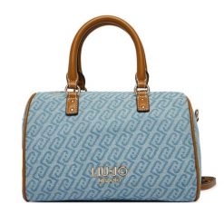 Torebka Liu Jo. Niebieskie kuferki damskie Liu Jo, bez wzorów, bez dodatków. Za 639.99 zł.