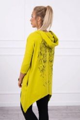 Bluza z nadrukiem skrzydeł kiwi. Bluzy damskie KESI, l, bez wzorów, z bawełny, z kapturem. Za 167.28 zł.