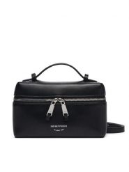 Emporio Armani Torebka EW004564 Czarny. Czarne kuferki damskie Emporio Armani, ze skóry, bez dodatków. Za 1,439.00 zł.