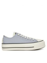 Converse Trampki Chuck Taylor All Star Lift Platform Crafted Laces A12553C Fioletowy. Fioletowe trampki damskie Converse, bez wzorów, z materiału, bez zapięcia. Za 269.99 zł.