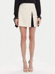 Elisabetta Franchi Spódnica mini GO-079-51E2 Écru Regular Fit. Spódnice damskie Elisabetta Franchi, bez wzorów, z syntetyku, mini. Za 739.99 zł.