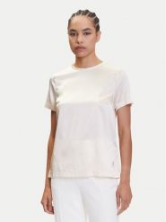Marciano Guess Bluzka 4YGH07 7117A Écru Regular Fit. Bluzki damskie Marciano Guess, z aplikacjami, z jedwabiu, bez kołnierzyka, bez ramiączek. Za 389.99 zł.