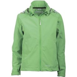 Damska kurtka wodoodporna Pro-X Elements Carrie. Zielone kurtki damskie PRO-X ELEMENTS, m, bez wzorów, z materiału, z kapturem. Za 435.80 zł.