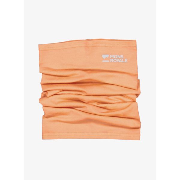 Chusta wielofunkcyjna Mons Royale Daily Dose Merino Flex 200 Neckwarmer. Brązowe chusty damskie Mons Royale, bez wzorów. Za 99.99 zł.