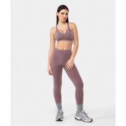Legginsy Carpatree Marble Story bezszwowe różowe. Czerwone legginsy damskie Carpatree, xs, bez wzorów, z materiału. W wyprzedaży za 149.99 zł.