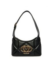 LOVE MOSCHINO Torebka JC4258PP0OLC0000 Czarny. Czarne torebki klasyczne damskie Love Moschino, ze skóry, bez dodatków. Za 939.99 zł.