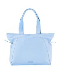 Torba shopper WINGS SOLENNE 14L pojemna BLUE. Niebieskie torby na laptopa Wings, bez wzorów, z materiału. Za 109.90 zł.
