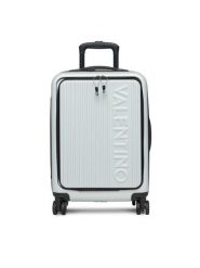 Valentino Walizka kabinowa VV7JG01P Szary. Szare walizki Valentino, bez wzorów, z tworzywa sztucznego. Za 639.99 zł.