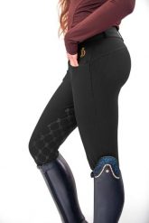 Legginsy JD ATTACK z pełnym lejem silikonowym Cilla. Czarne legginsy damskie JD ATTACK, l, bez wzorów, z elastanu. Za 369.00 zł.