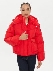 Levi's® Kurtka puchowa Western Bubble A8527-0004 Czerwony Regular Fit. Czerwone kurtki damskie l, bez wzorów, z puchu, bez kaptura. Za 569.99 zł.