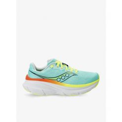 Buty do biegania damskie Saucony Guide 19. Zielone obuwie sportowe damskie Saucony, bez zapięcia, do biegania. Za 656.19 zł.