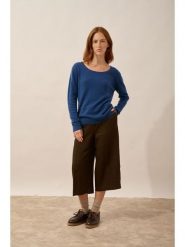 Just Cashmere Kaszmirowy sweter "Fiona" w kolorze niebieskim rozmiar: XXL. Niebieskie swetry klasyczne damskie Just Cashmere, xxl, z kaszmiru, bez kołnierzyka. Za 347.99 zł.