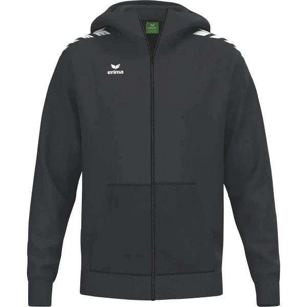 Bluza z kapturem Erima CMPT Wings. Czarne bluzy damskie Erima, m, bez wzorów, z bawełny, z kapturem. Za 264.50 zł.