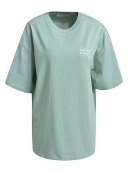 Smith & Soul Koszulka w kolorze miętowym rozmiar: S. Zielone bluzki damskie Smith & Soul, s, bez wzorów, z bawełny, bez kołnierzyka, bez ramiączek. Za 86.99 zł.