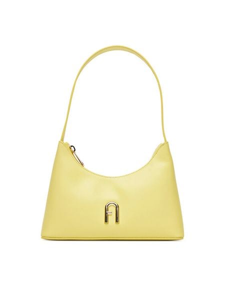 Furla Torebka WB00863 AX0733 3684S Żółty. Żółte torebki klasyczne damskie Furla, ze skóry, bez dodatków. Za 609.99 zł.