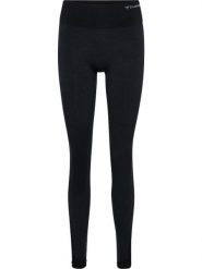 Damskie legginsy bezszwowe Hummel MT Shine. Czarne legginsy damskie Hummel, xl, bez wzorów, z materiału. Za 252.50 zł.