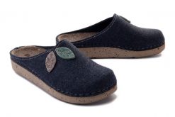 INBLU ED-13 041 szaro-niebieski, kapcie damskie. Niebieskie kapcie damskie Inblu, z tkaniny. Za 56.99 zł.