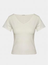 American Vintage T-Shirt Aksun AK02DE24 Biały Regular Fit. Białe t-shirty damskie American Vintage, m, bez wzorów, z bawełny, bez kołnierzyka. Za 149.99 zł.