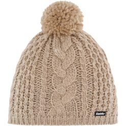 Czapka Eisbar Afra Pompon MÜ. Szare czapki damskie Eisbär, bez wzorów. Za 128.99 zł.