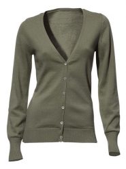 Heine Kardigan w kolorze oliwkowym rozmiar: 48. Brązowe kardigany damskie Heine, bez wzorów, z bawełny. Za 104.99 zł.