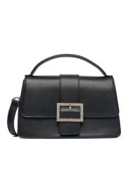 Nine West Torebka CEO-MISSISIPI-III-KY159 Czarny. Czarne torebki klasyczne damskie Nine West, z materiału, bez dodatków. Za 199.99 zł.