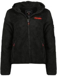 ANAPURNA Kurtka polarowa "Ulebana" w kolorze czarnym rozmiar: M. Czarne kurtki damskie ANAPURNA, m, bez wzorów, z polaru, bez kaptura. Za 126.99 zł.